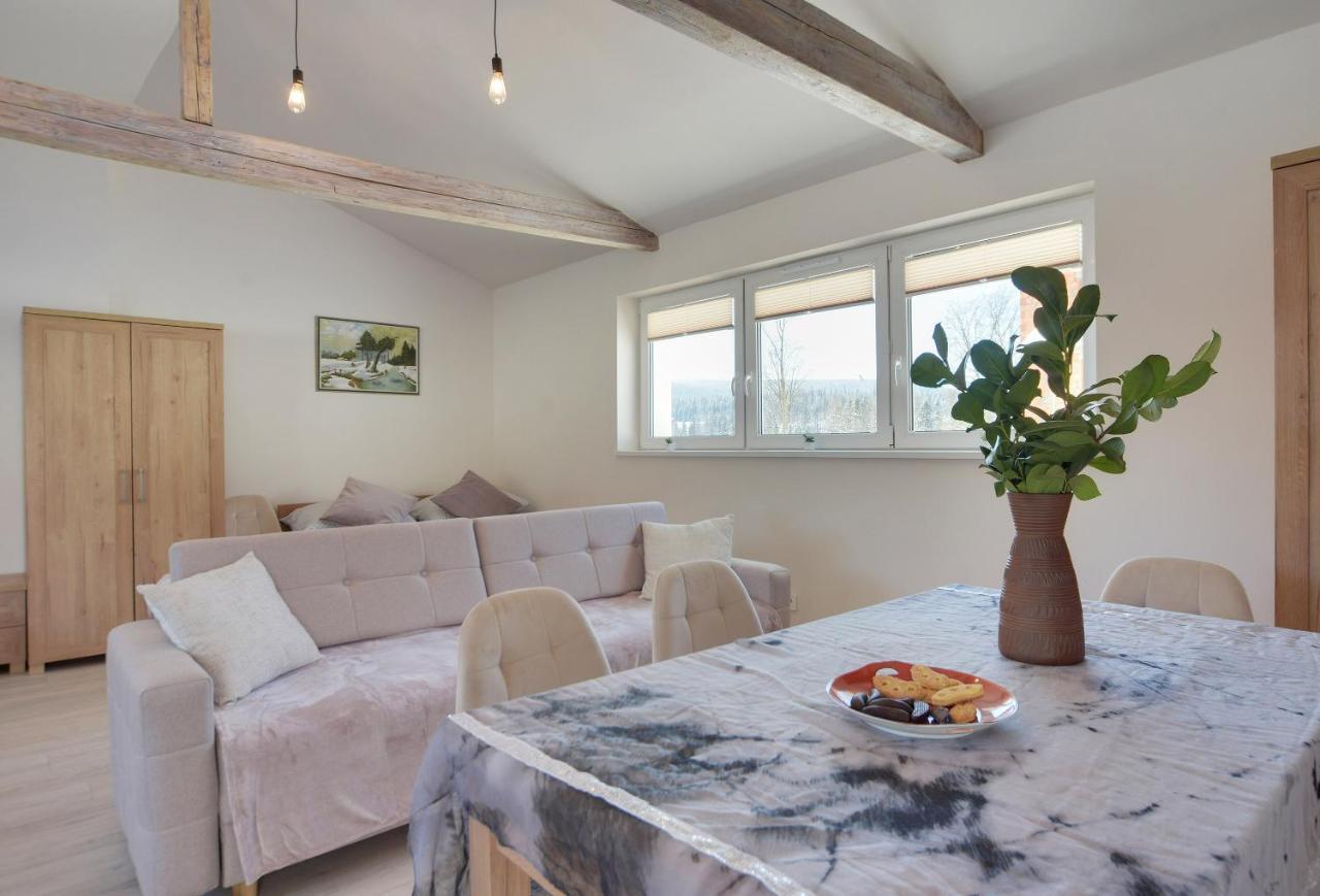 Apartament Sniezna Polana - 2-Pietrowy Apartament Idealny Dla Duzej Rodziny! Szklarska Poreba Luaran gambar